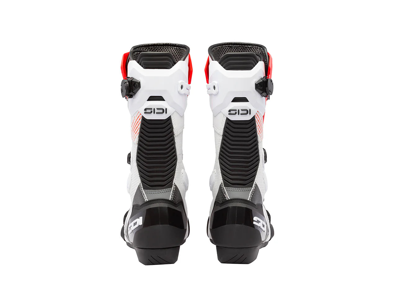 Bottes de moto Sidi MAG 2 Air Blanc Noir Rouge - 391 