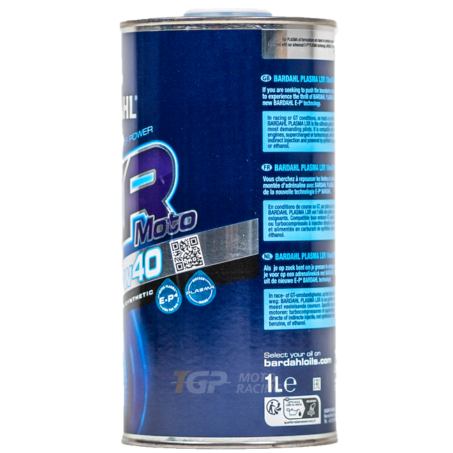 Bardahl 10W40 Plasma LXR - 1 litre d'huile premium 