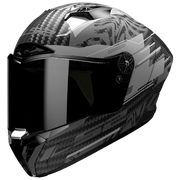 Casque LS2 FF805 Thunder GP Aero Polar Mat Noir 168058965 