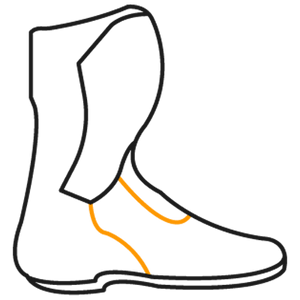 1x RST Tractech EVO D3O Bottes (gauche + droite)