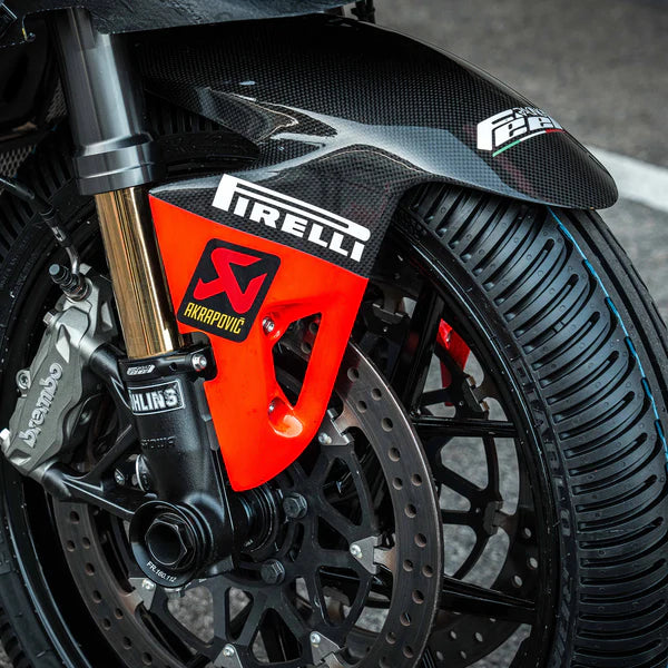 Garde-boue avant en carbone WorldSSP Feel Racing Ducati Panigale V2 955 (20-24) FR.564.111.C 