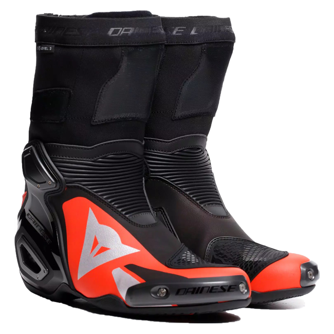 Bottes de moto Dainese Axial 2 Racing et route | Hommes | Noir/Rouge | 20179000526280 
