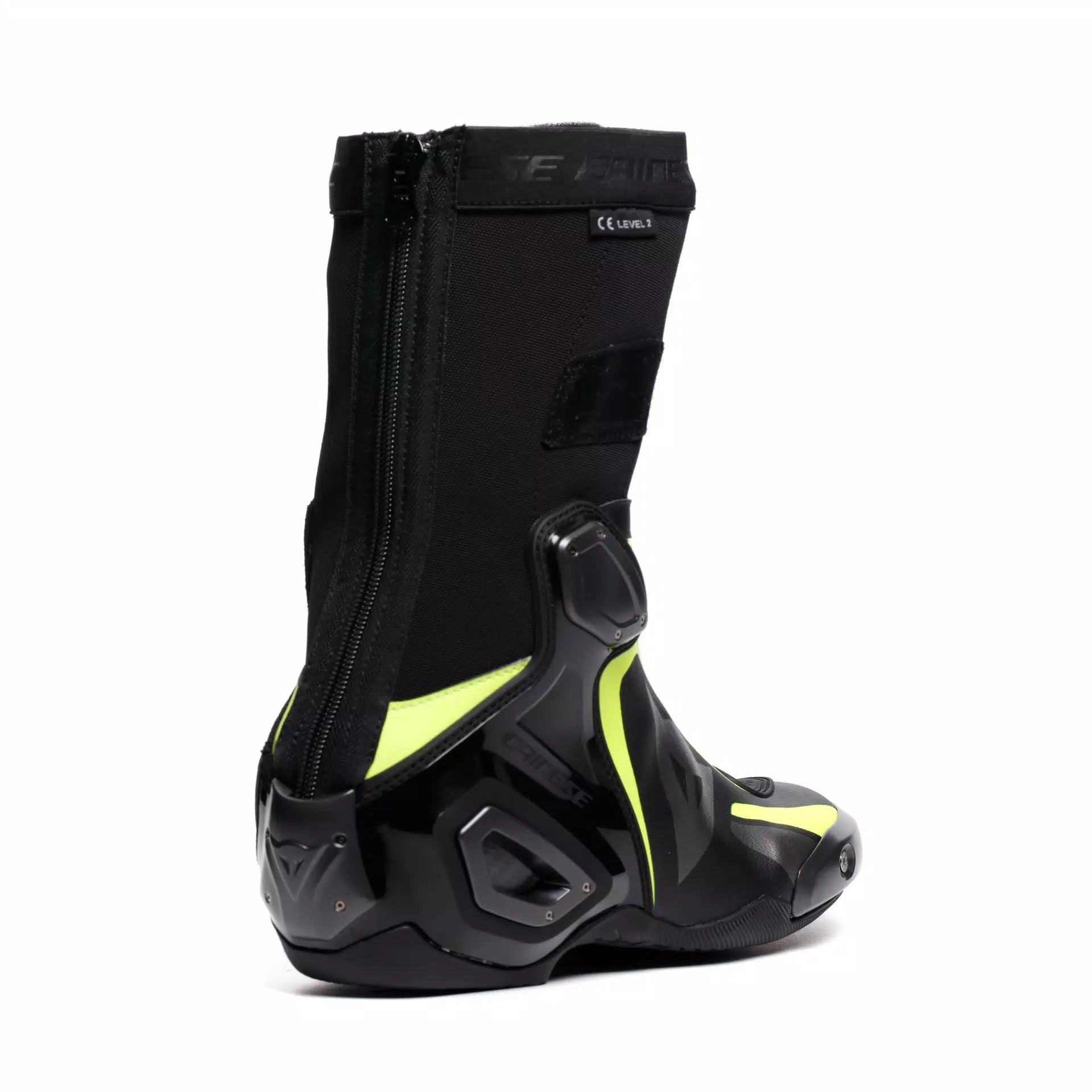 Bottes de moto Dainese Axial 2 Racing et de route | Hommes | Noir/Jaune Néon | 20179000526200 