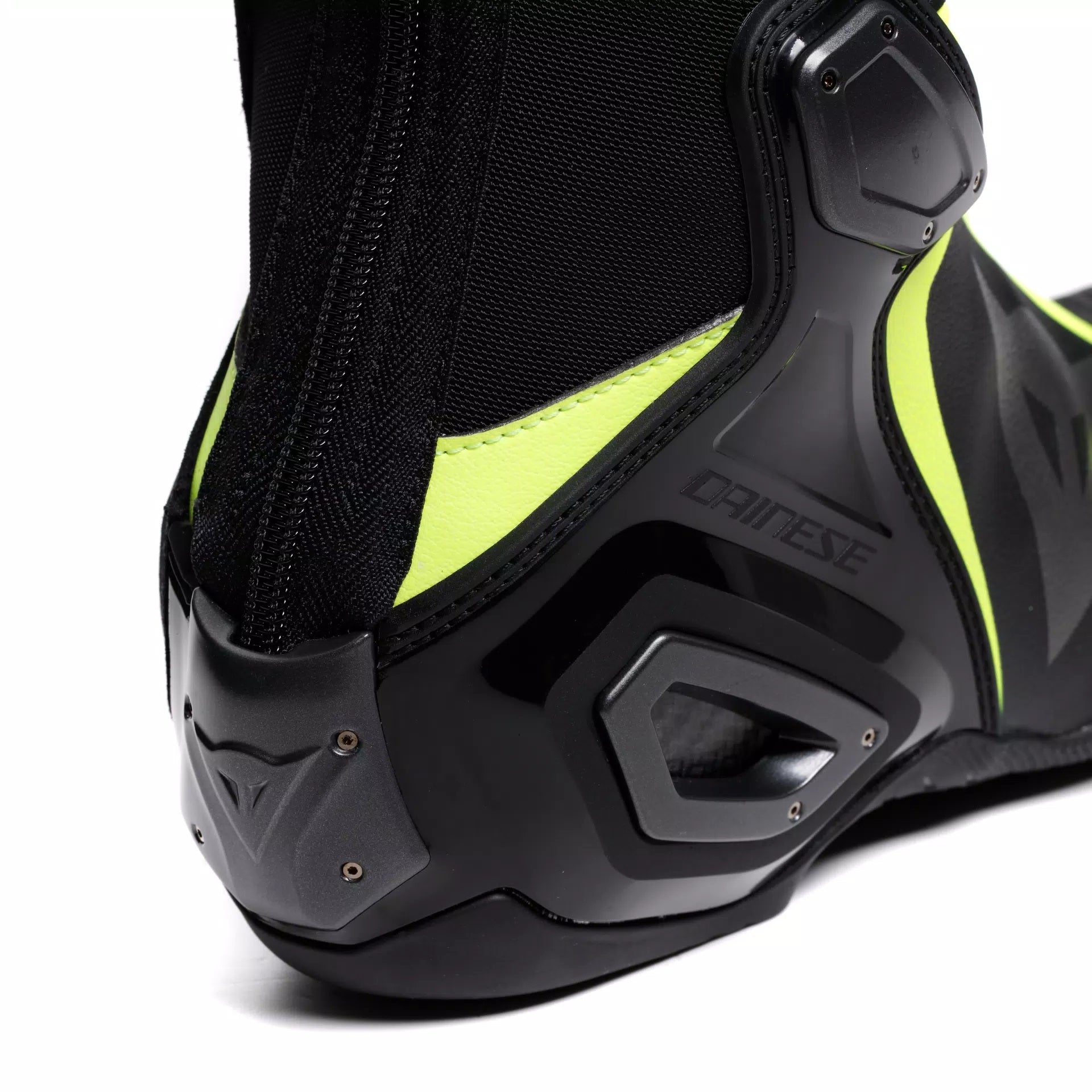Bottes de moto Dainese Axial 2 Racing et de route | Hommes | Noir/Jaune Néon | 20179000526200 