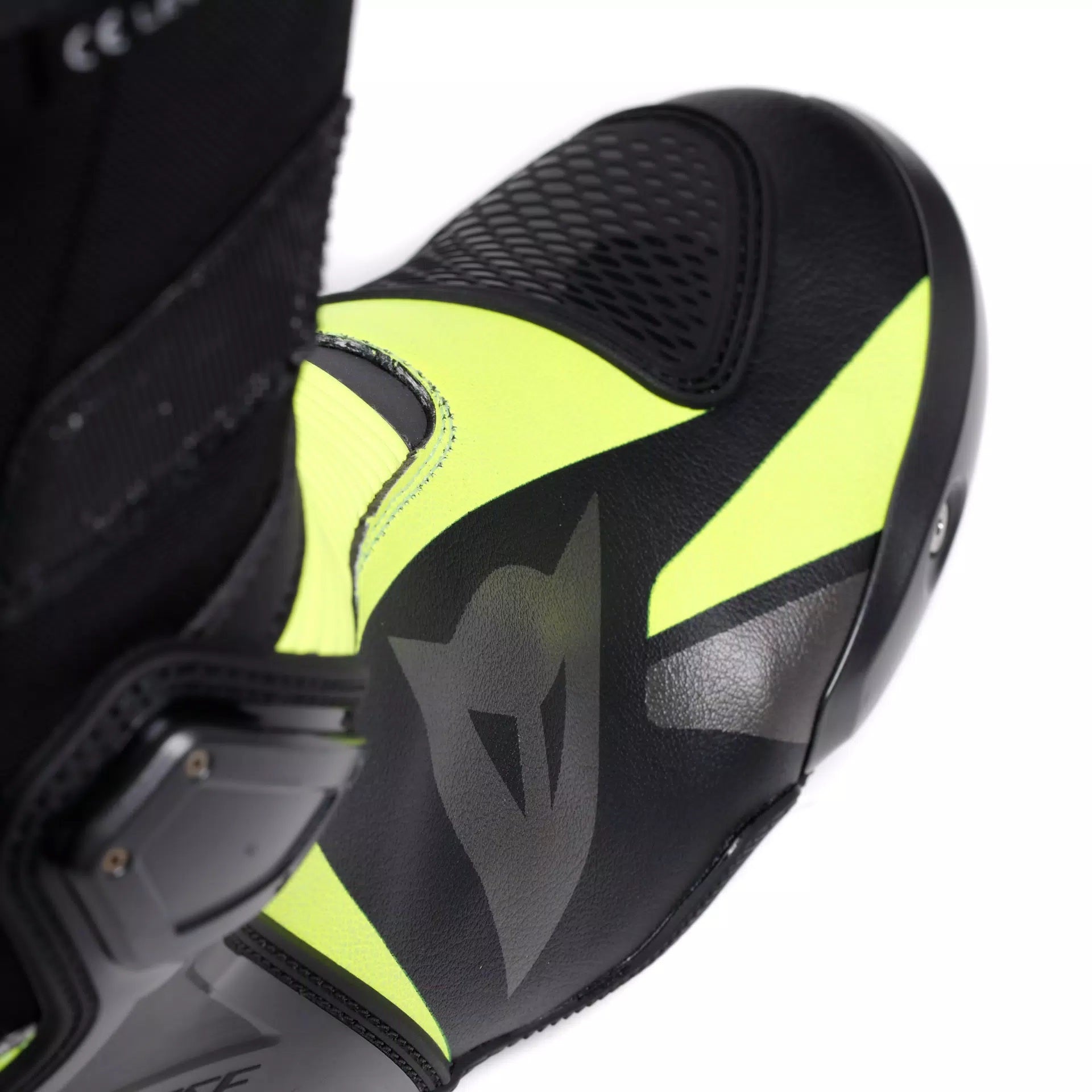 Bottes de moto Dainese Axial 2 Racing et de route | Hommes | Noir/Jaune Néon | 20179000526200 