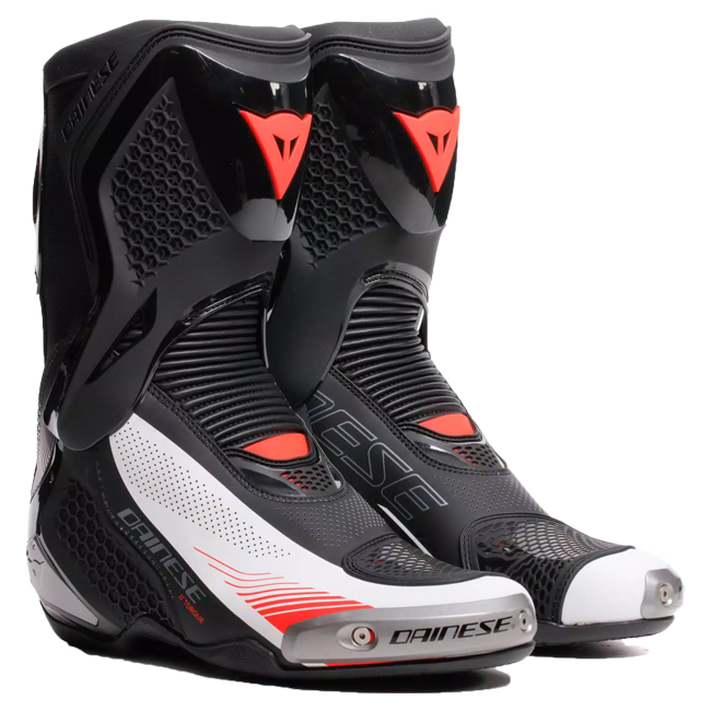 Bottes de moto Dainese Torque 4 Air Racing et route été | Hommes | Noir/Blanc/Rouge | 2017900086N3200 