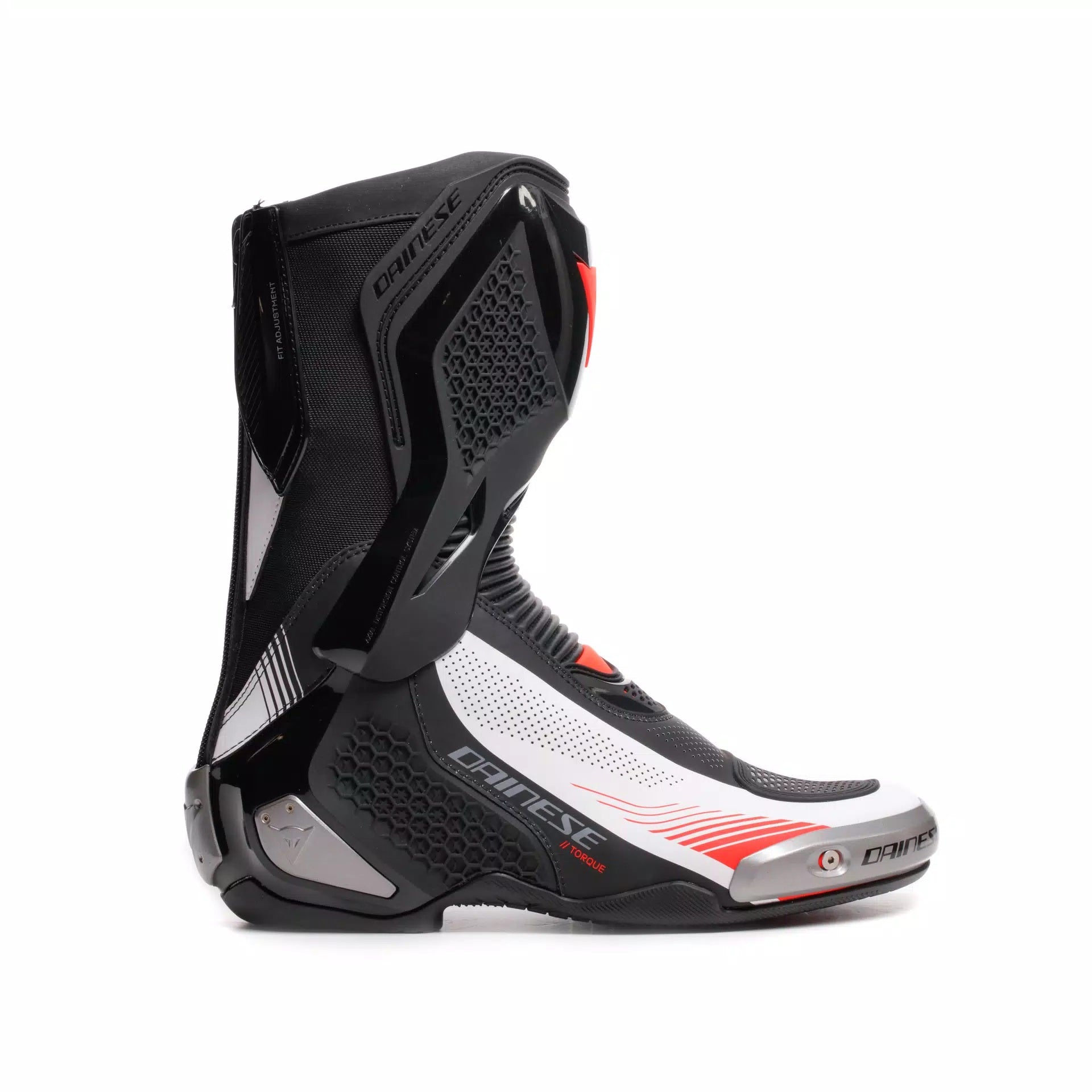 Bottes de moto Dainese Torque 4 Air Racing et route été | Hommes | Noir/Blanc/Rouge | 2017900086N3200 