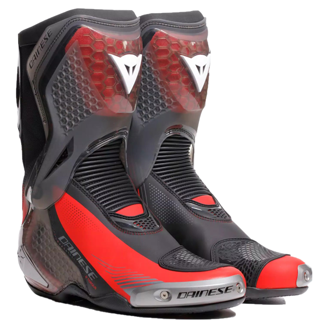 Bottes de moto Dainese Torque 4 S Racing et de route | Hommes | Noir/Rouge | 2017900117B7800 