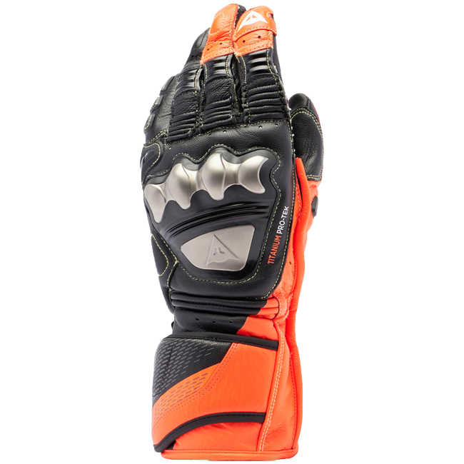 Gants de moto en cuir Dainese Full Metal 7 Racing | Homme | Noir/Rouge | 201810001462800 