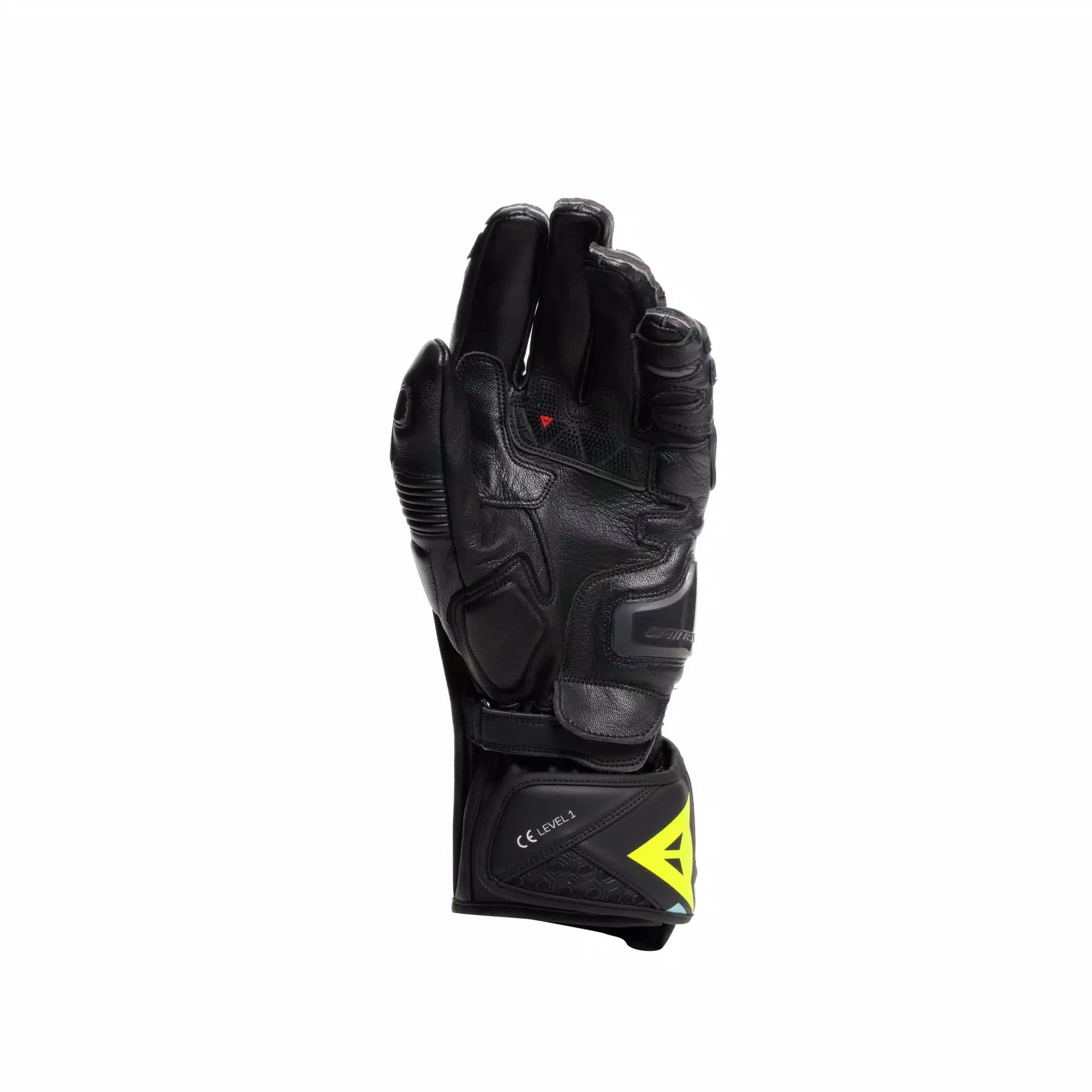 Gants de moto en cuir Dainese Fiero Racing | Hommes | Noir/Bleu clair | 201810002568O00 