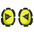Dainese Pista genouillère Knee Slider Néon Jaune 201876166309001 