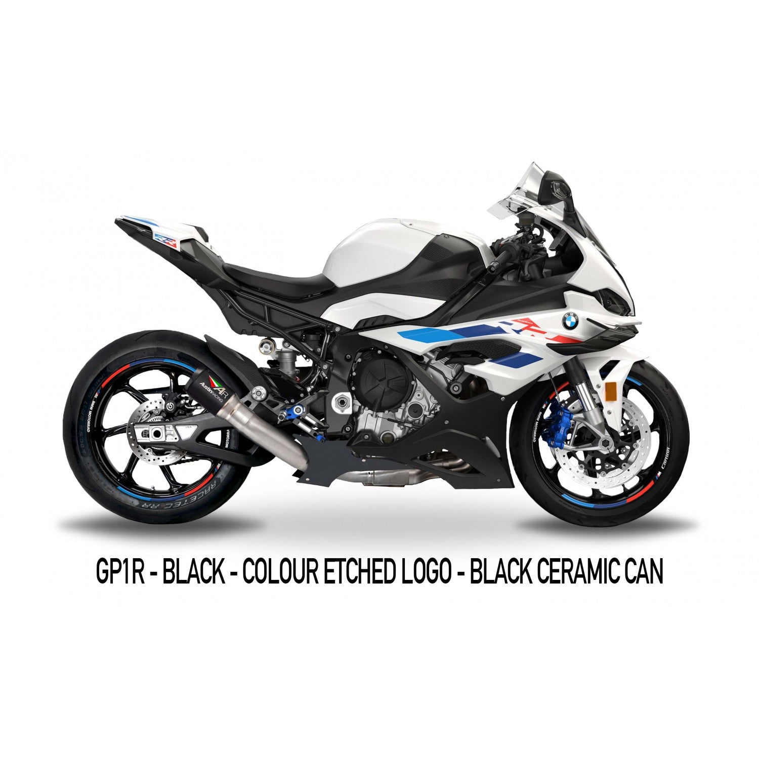 Silencieux Austin Racing Slip-On (GP1R/GP2R/V3) + Tube de remplacement KAT BMW S1000RR K67 (19-25) 