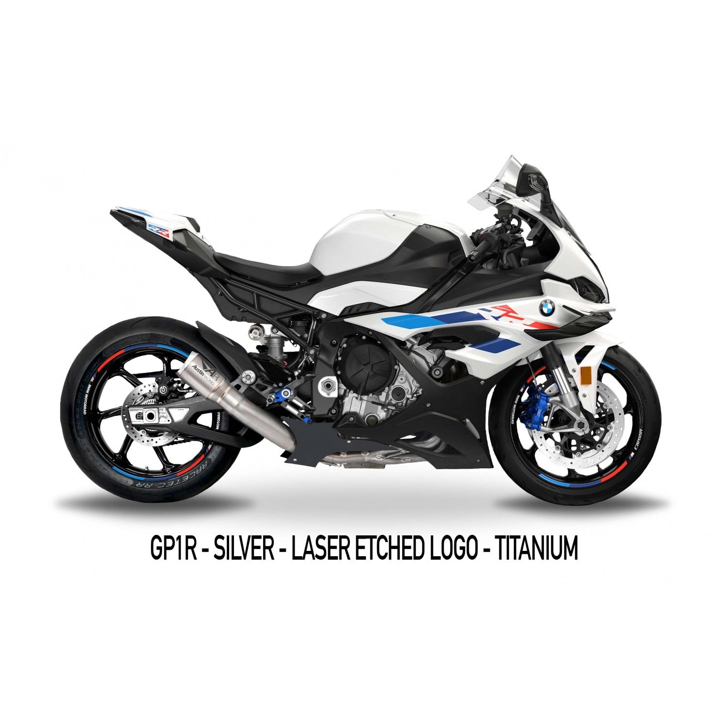 Système d'échappement complet en titane Austin Racing (GP1R/GP2R/V3) BMW S1000RR K67 (19-25) 