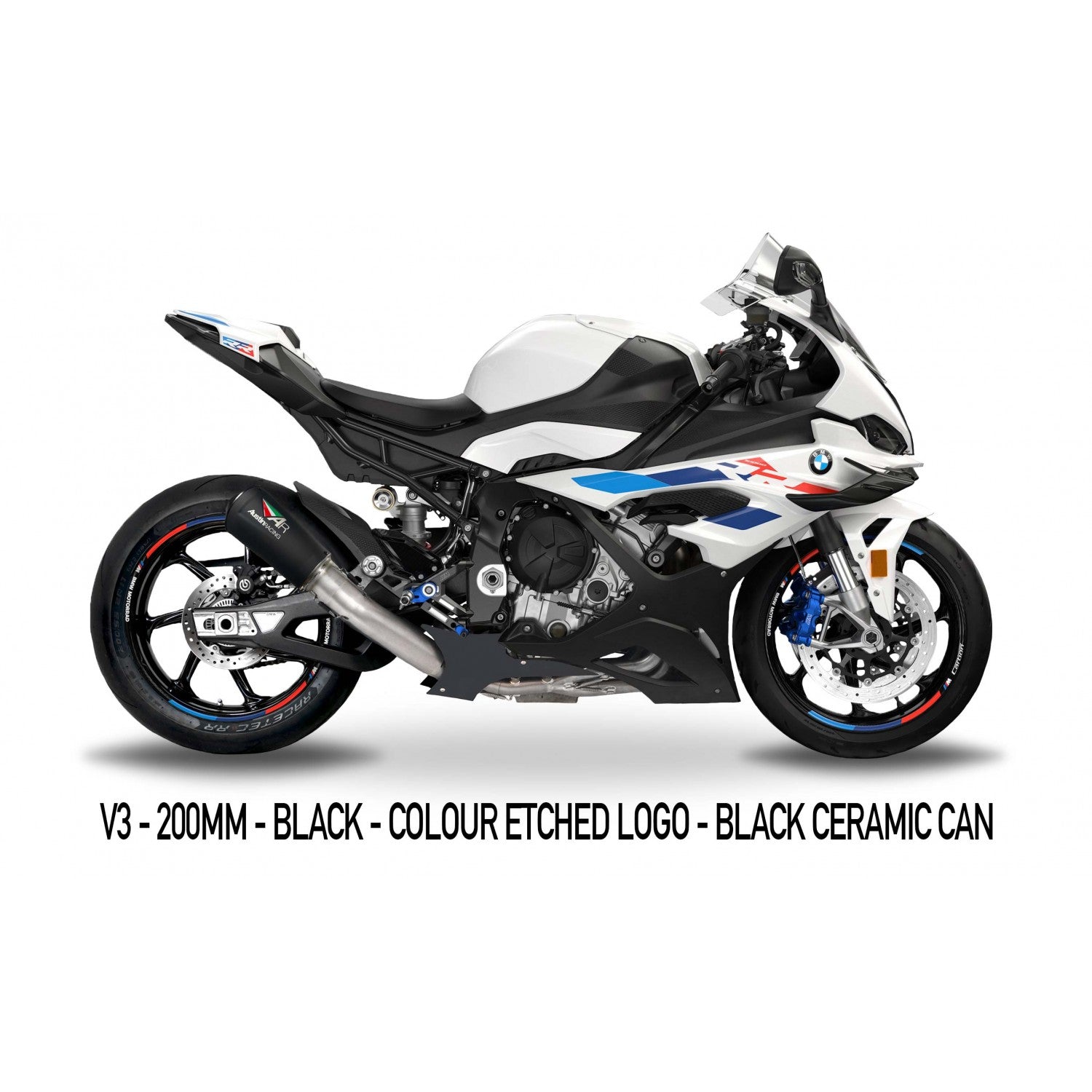Système d'échappement complet en titane Austin Racing (GP1R/GP2R/V3) BMW S1000RR K67 (19-25) 