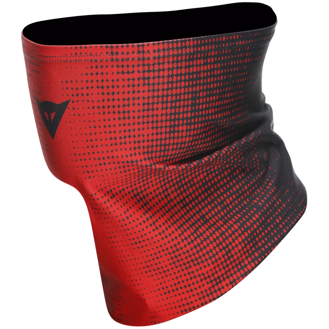 Dainese écharpe noire/rouge avec logo Dainese | 201910000881L001 