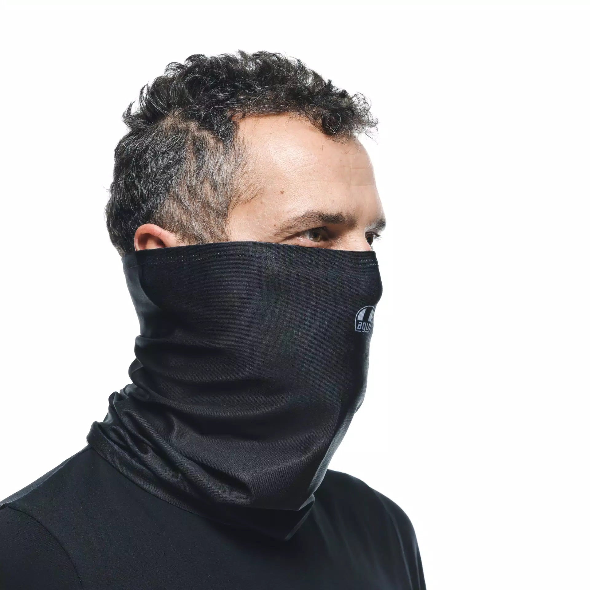 Dainese foulard noir avec logo AGV | 201910000889L001 