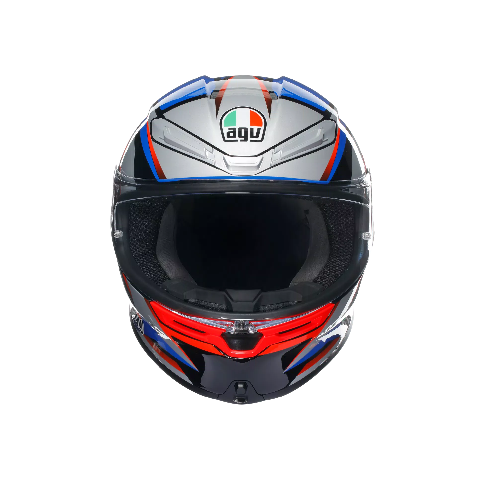 Casque AGV K6 S Slashcut Noir/Bleu/Rouge | 2118395001015 