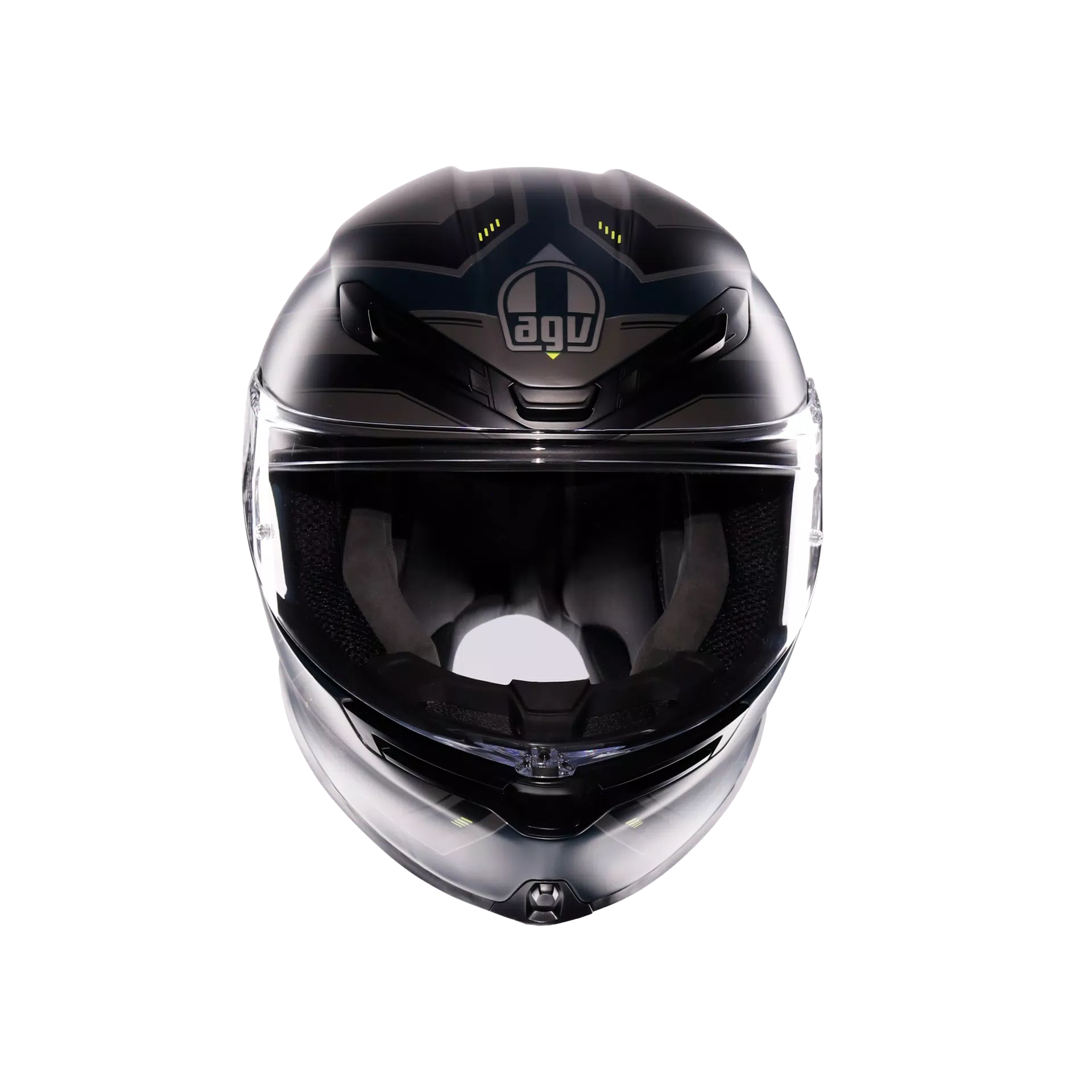 Casque AGV K6 S Enhance Mat Gris/Jaune Fluo | 2118395001022 