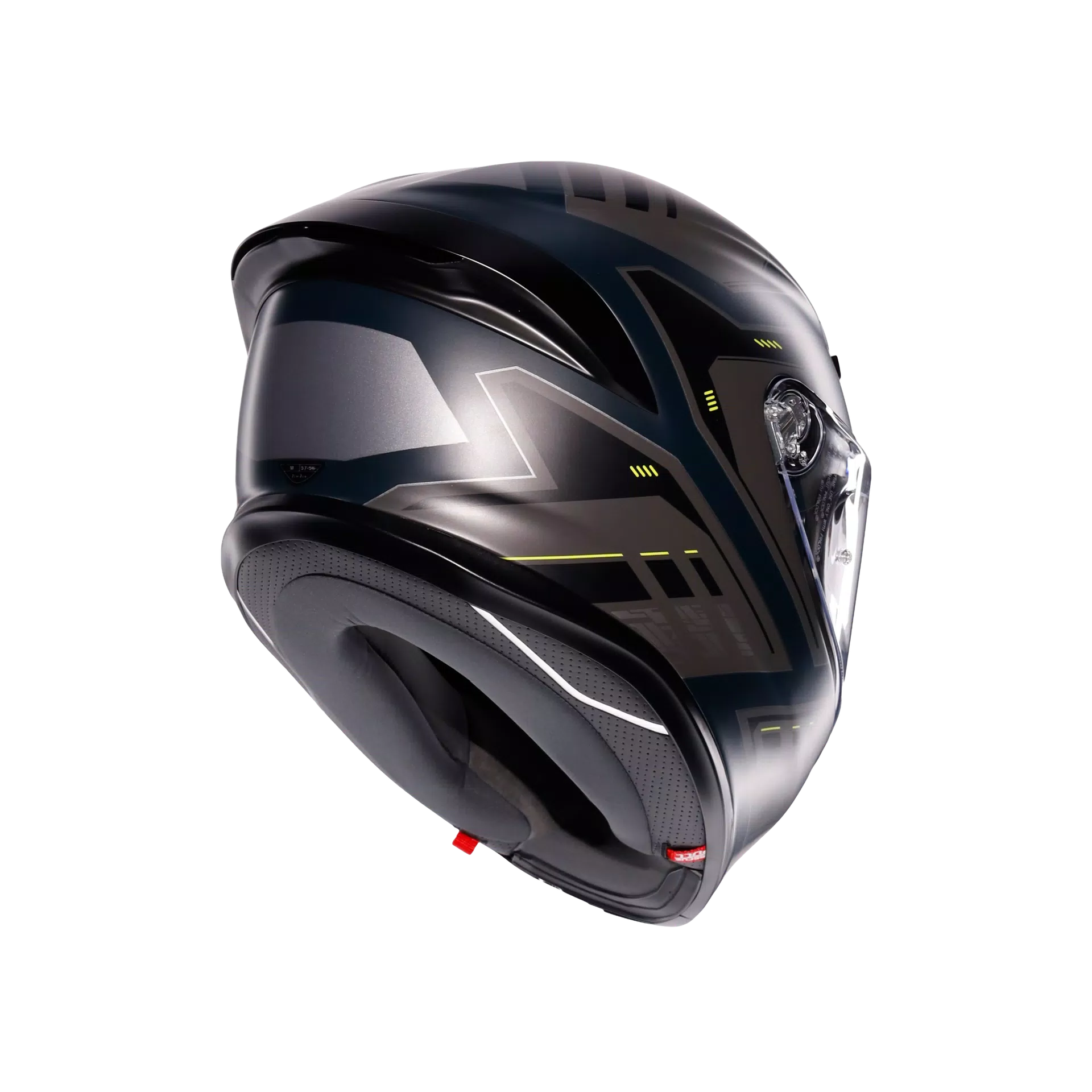 Casque AGV K6 S Enhance Mat Gris/Jaune Fluo | 2118395001022 