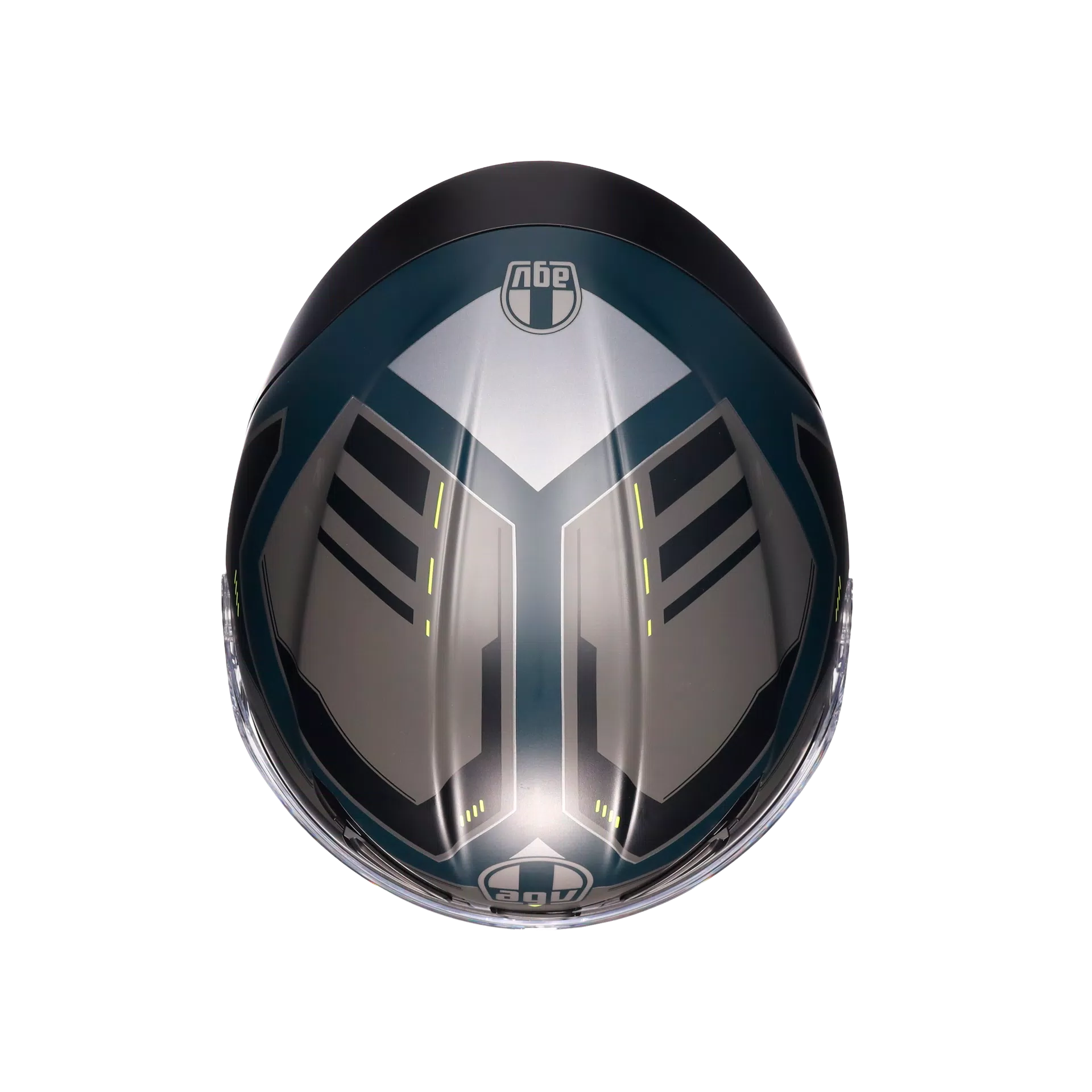 Casque AGV K6 S Enhance Mat Gris/Jaune Fluo | 2118395001022 