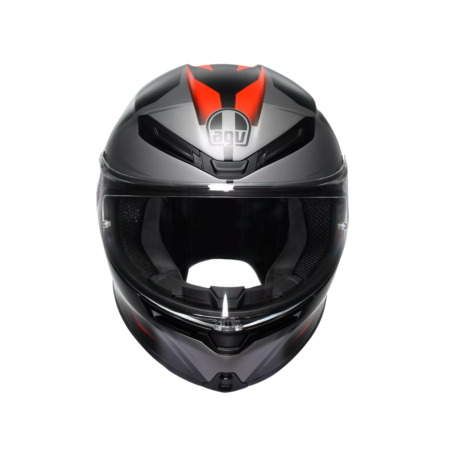 Casque AGV K6 S Karve Mat Noir/Gris/Rouge | 2118395001024 