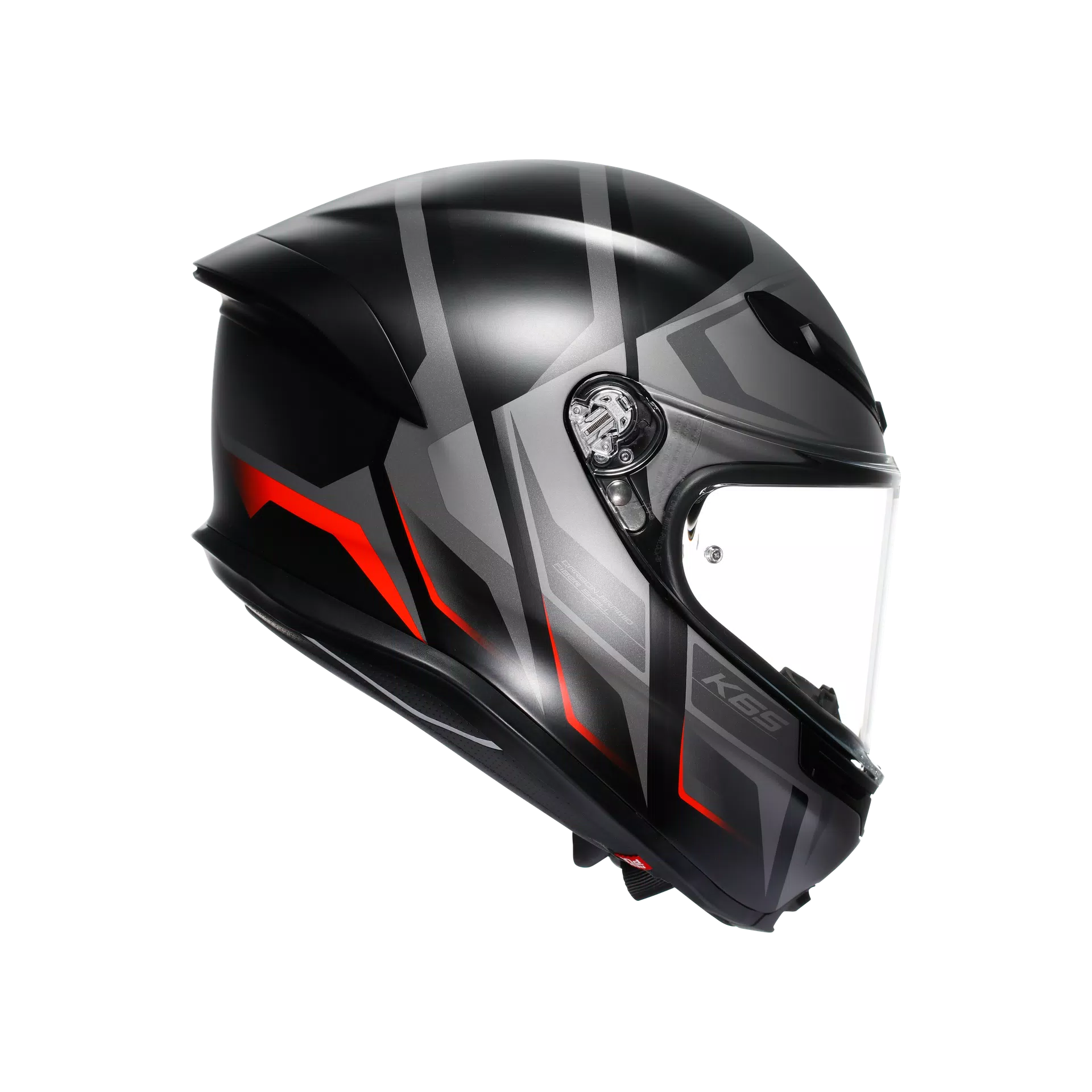 Casque AGV K6 S Karve Mat Noir/Gris/Rouge | 2118395001024 