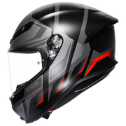 Casque AGV K6 S Karve Mat Noir/Gris/Rouge | 2118395001024 