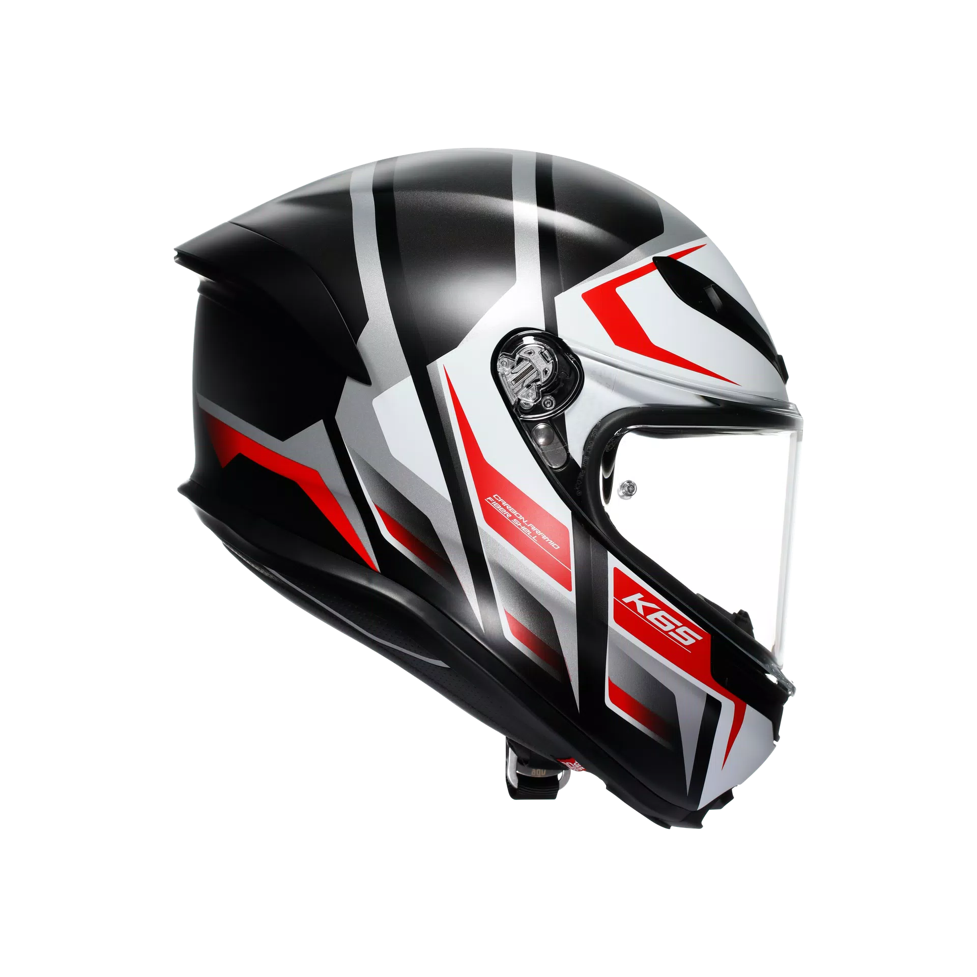 Casque AGV K6 S Karve Mat Noir/Blanc/Rouge | 2118395001025 
