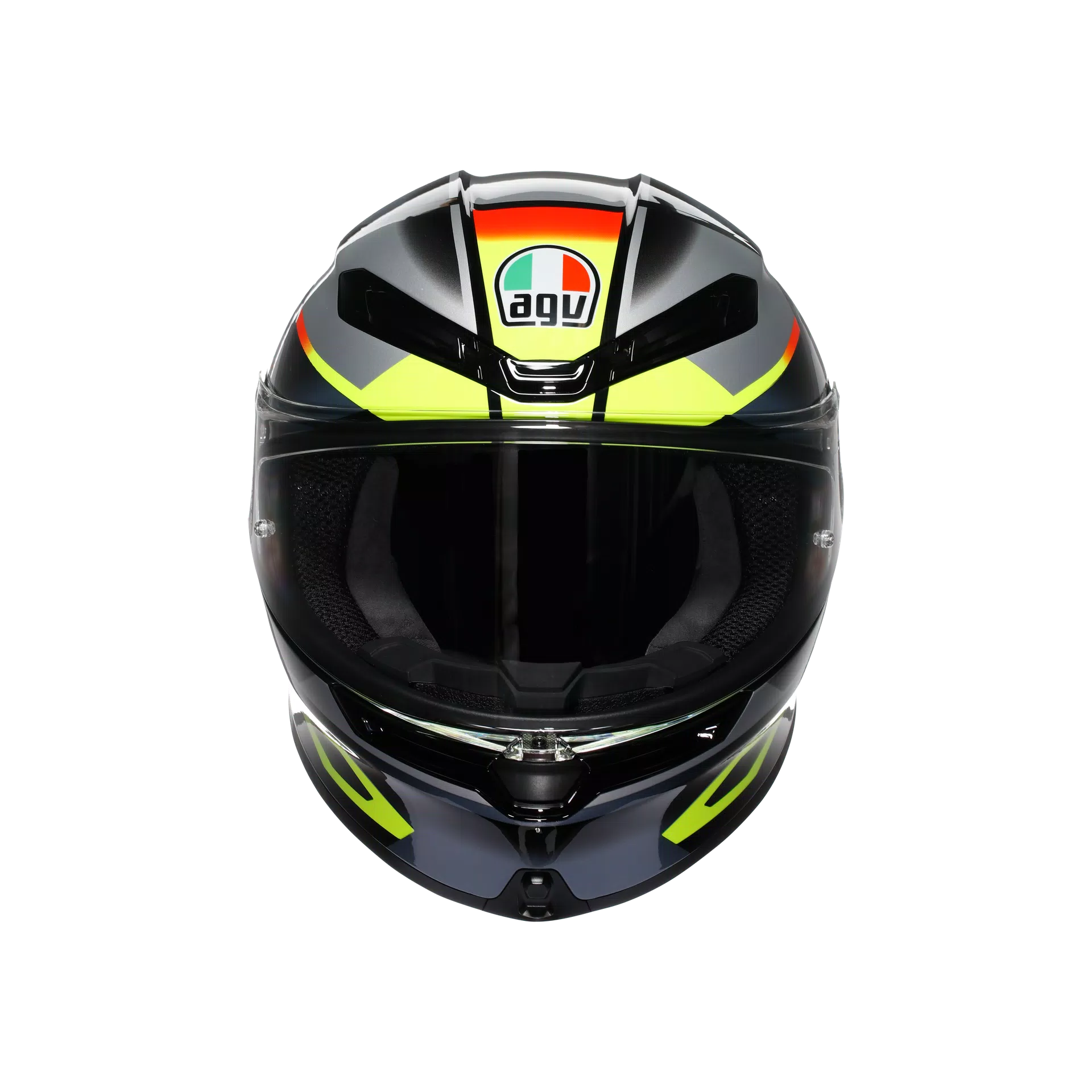 Casque AGV K6 S Erazer Noir/Rouge/Jaune Fluo | 2118395001026 