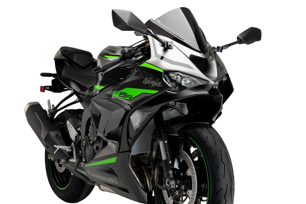 Ailerons Puig Side Spoiler Downforce Kawasaki ZX-6 R (24-25) 