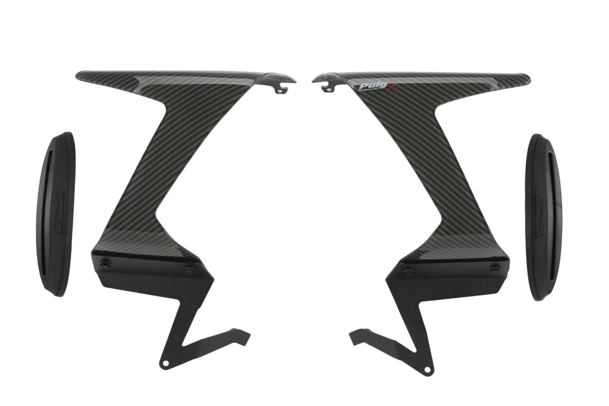 Ailerons Puig Side Spoiler Downforce Kawasaki ZX-6 R (24-25) 
