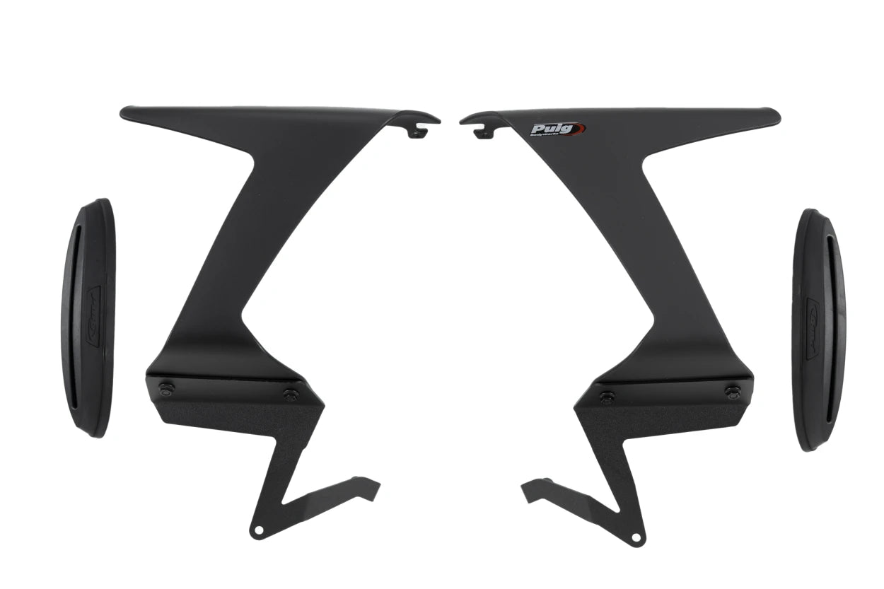 Ailerons Puig Side Spoiler Downforce Kawasaki ZX-6 R (24-25) 