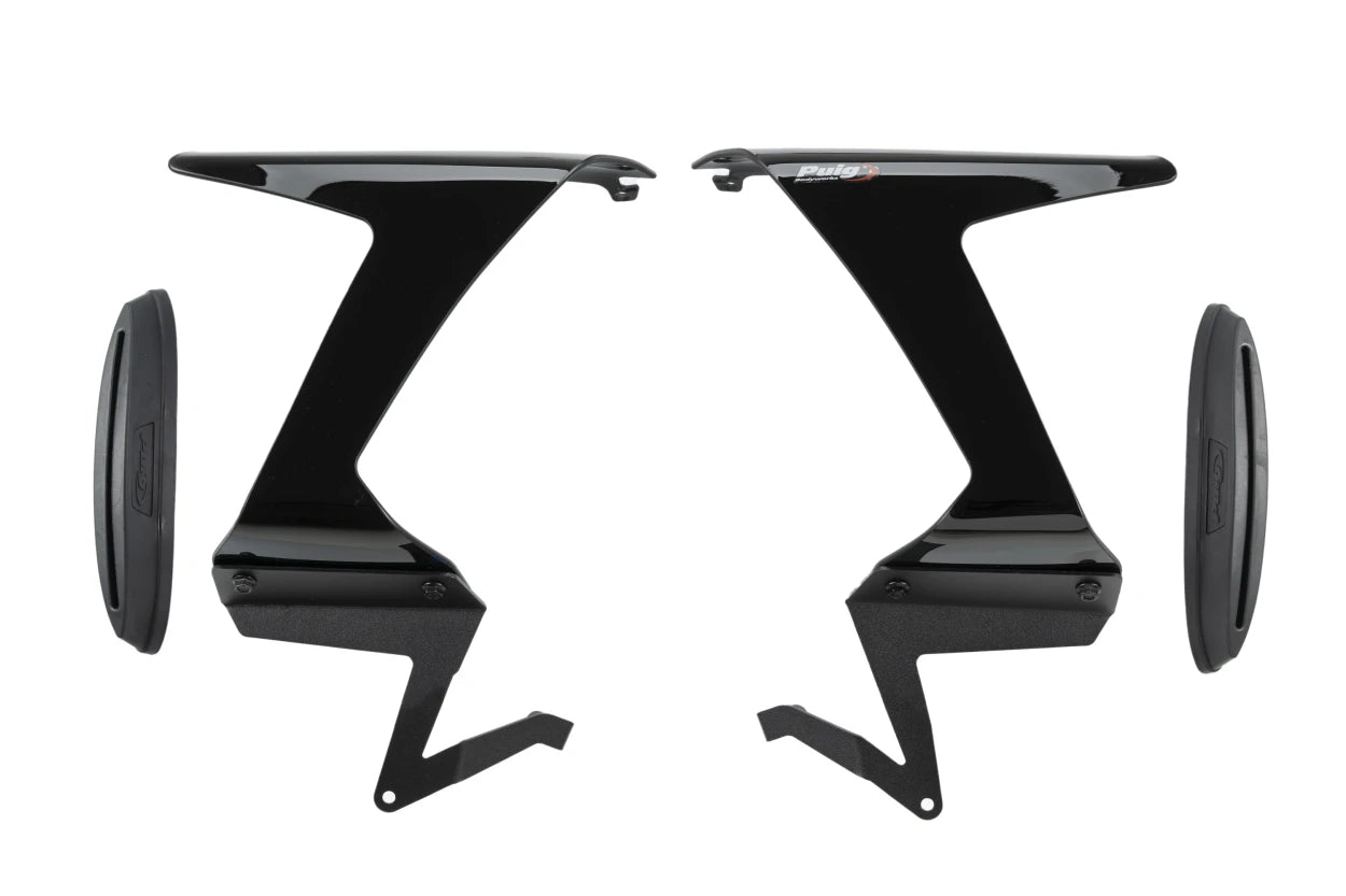 Ailerons Puig Side Spoiler Downforce Kawasaki ZX-6 R (24-25) 