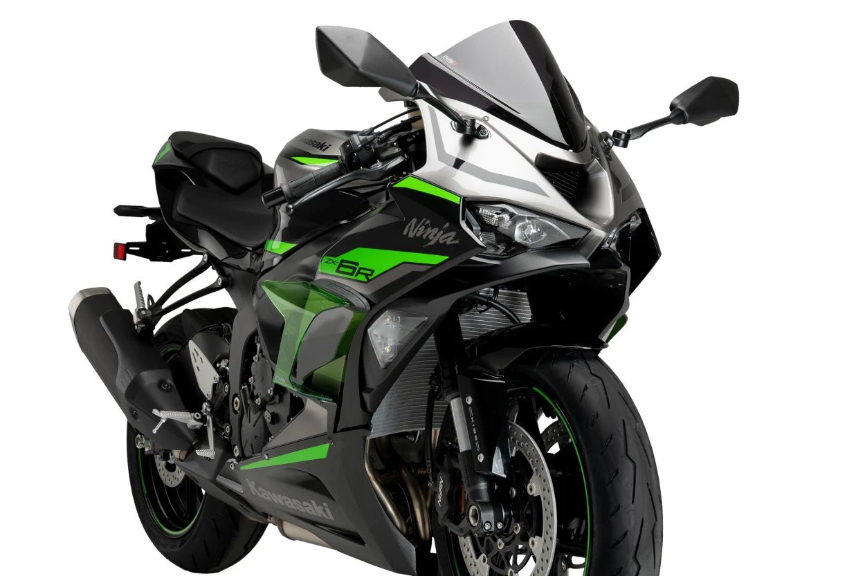 Ailerons Puig Side Spoiler Downforce Kawasaki ZX-6 R (24-25) 