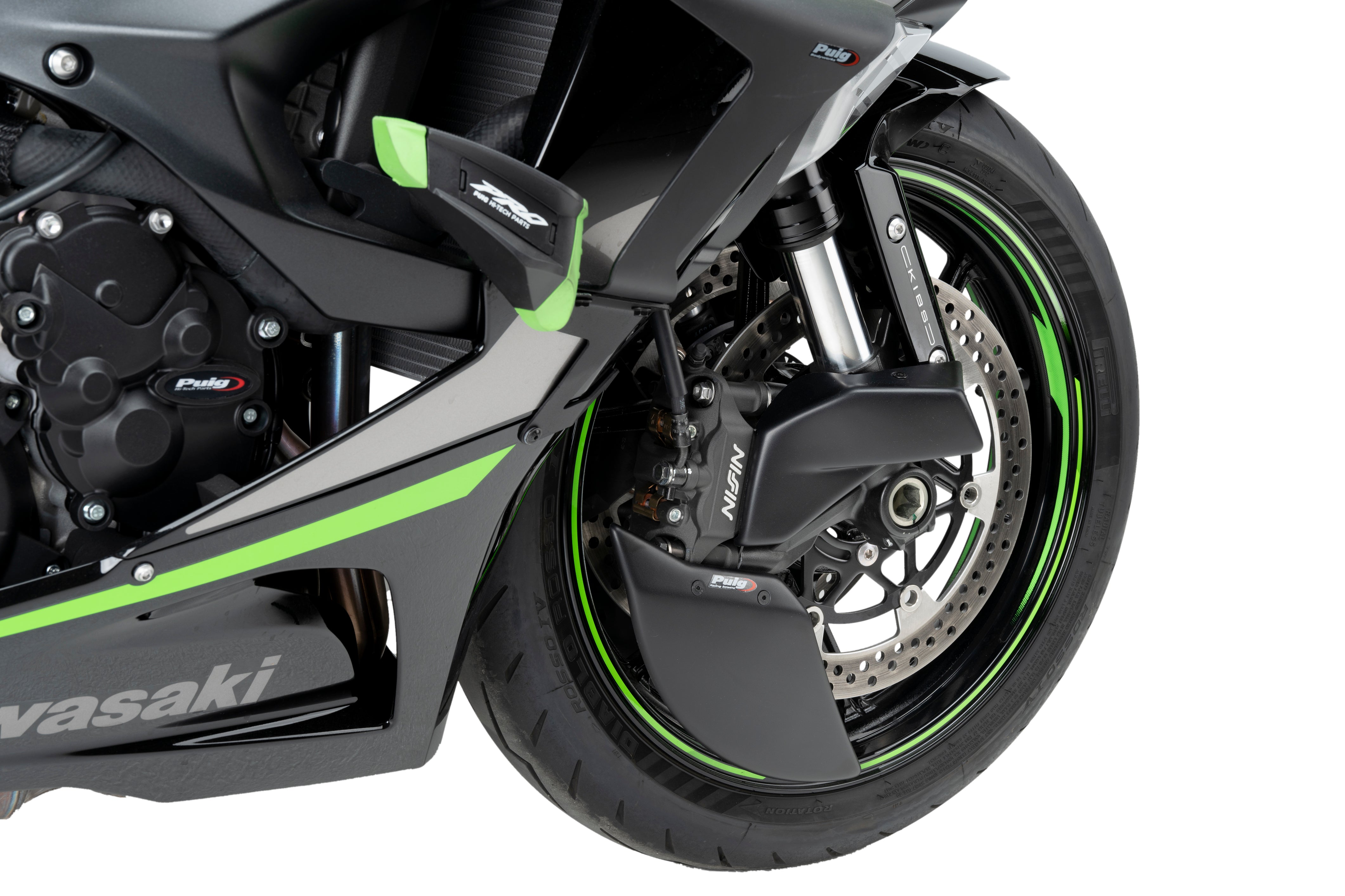 Étriers de frein Refroidissement Air Ducts Puig Kawasaki ZX-6 R (24-25) 