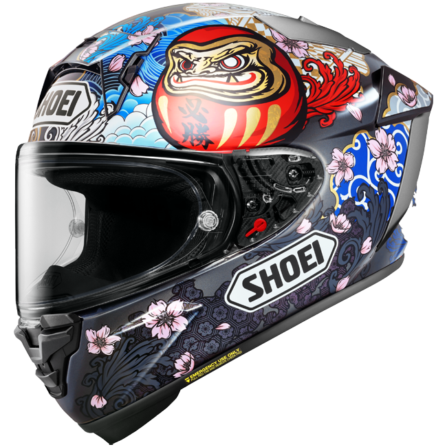 Casque Shoei X-SPR PRO Márquez Motegi5 TC-1 - Réplique de Marc Márquez Motegi 2024 