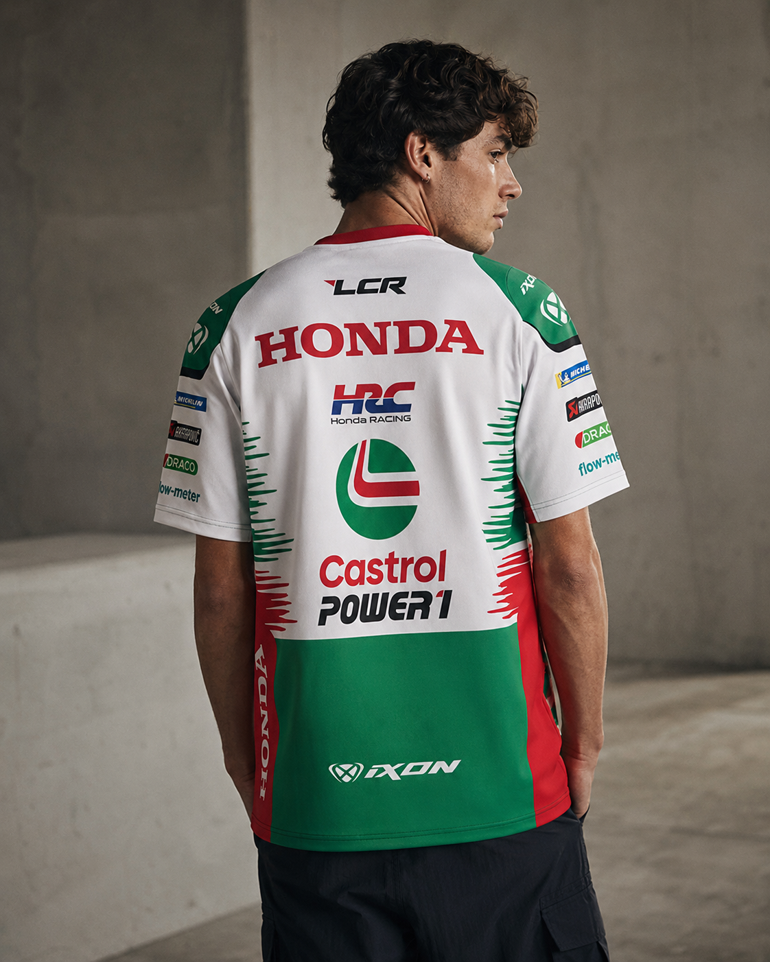 LCR Honda Racing Team T-shirt réplique homme Johann Zarco #5 2026 IXON 