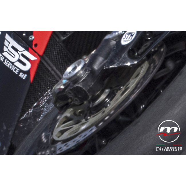Renn-Distanzhülsen (Paar) Melotti Racing Ducati Panigale V4 (18-26) R.SSP.DU.2.20.DR – Bild 3
