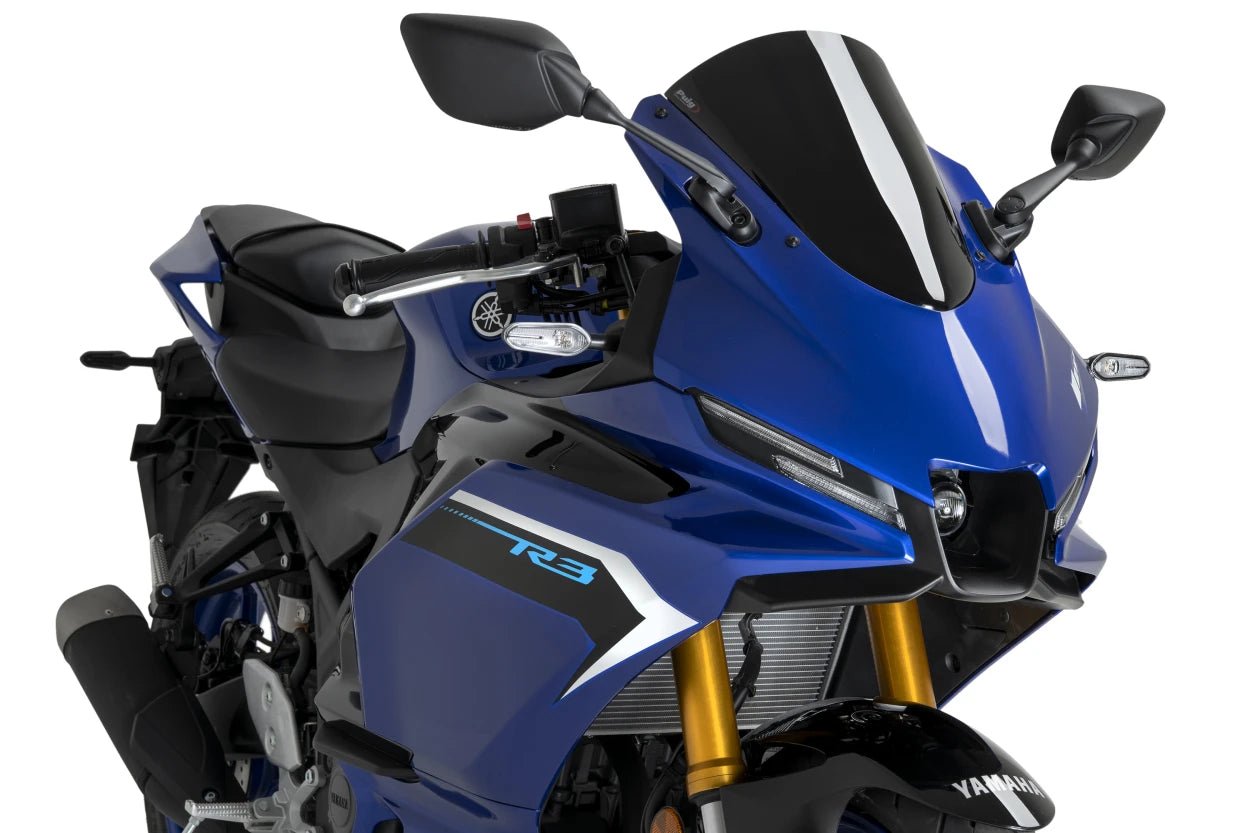 Puig R-Racer Pare-brise Yamaha YZF-R3 (19-25) 