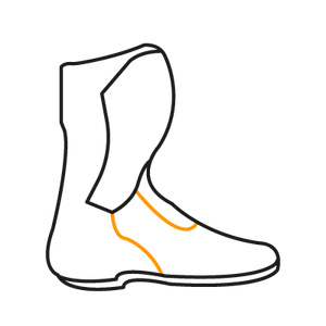 1 paire de bottes moto Dainese Axial 2 (Custom Works Design)