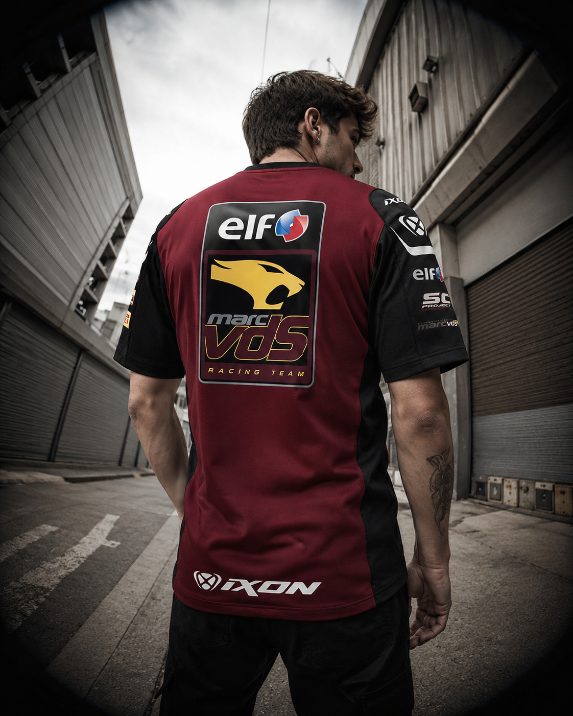 Réplique du t-shirt de l’équipe ELF Marc VDS Racing 2026 IXON 