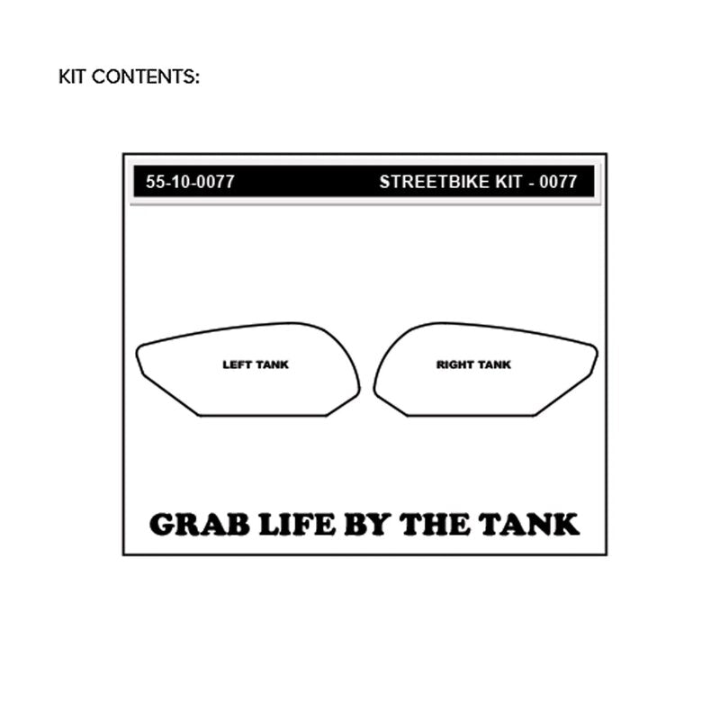 Stompgrip Vulcano Traction Pads Triumph Daytona 675/R (06-12) 55-10-0077 