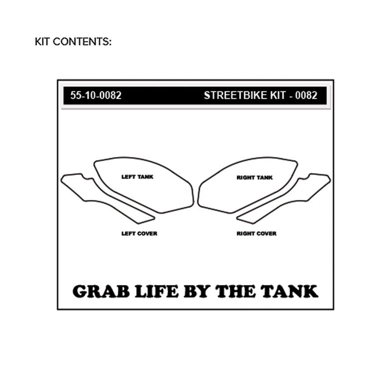 Coussinets de traction Stompgrip Icon BMW S1000RR K46 (09-14) 55-14-0082 