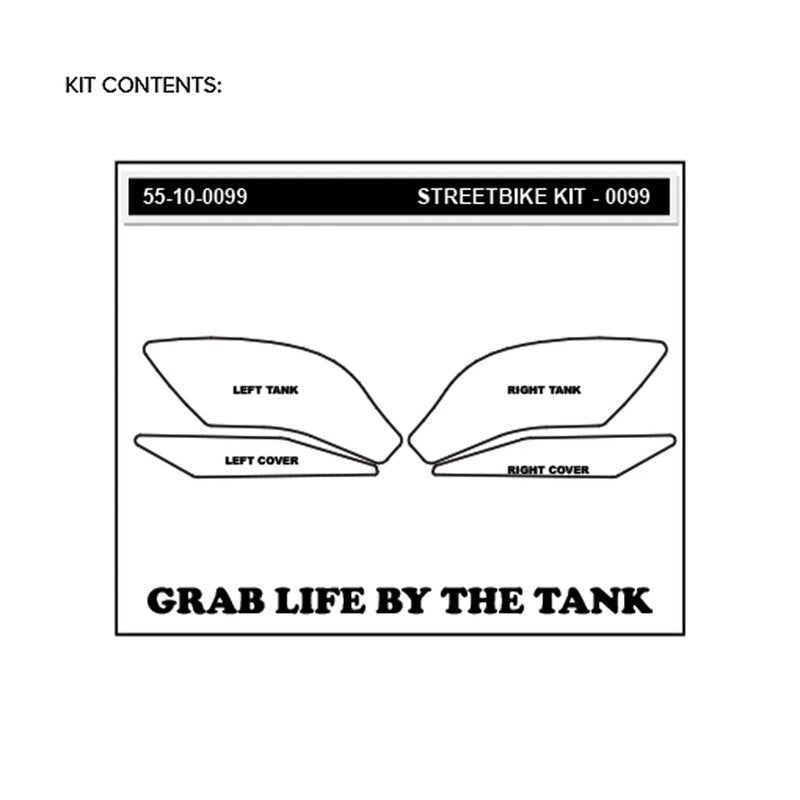 Tampons de traction Stompgrip Icon Yamaha YZF-R1/M RN32/RN49/RN65 (15-25) 55-14-0099 