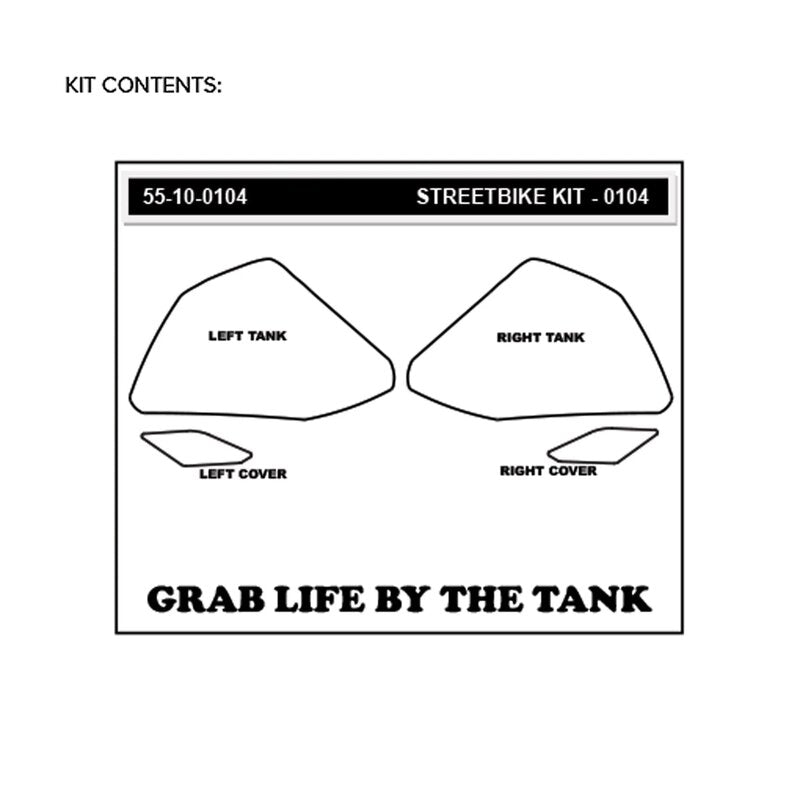 Tapis de traction Stompgrip Icon Yamaha YZF-R3 (15-18) 55-14-0104 