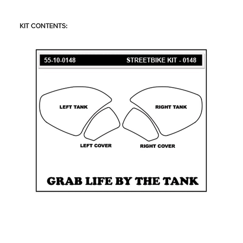 Tampons de traction Stompgrip Icon Ducati Panigale V4/S/R (18-21) 55-14-0148 