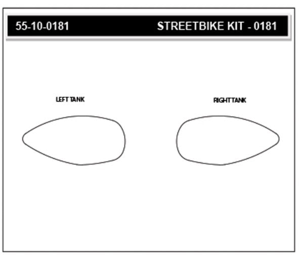 Tampons de traction Stompgrip Icon Aprilia RS 660 (20-25) 55-14-0181 