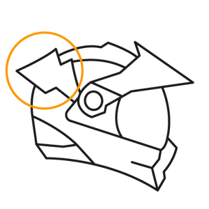 2x ailerons interchangeables (Course & Route)