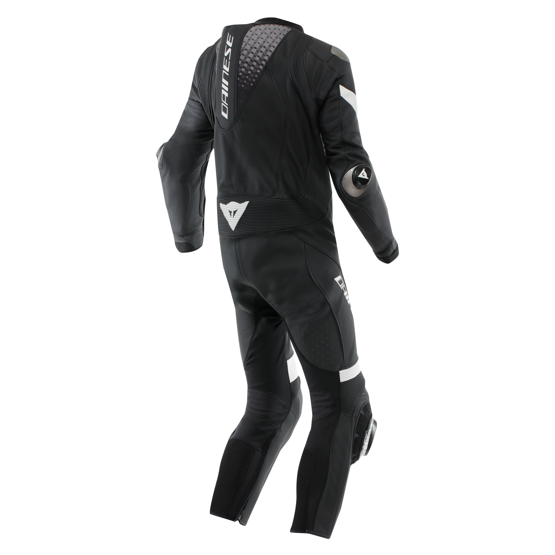 Dainese Laguna Seca 6 combinaison en cuir une pièce – combinaison de course perforée | hommes | noir/blanc 