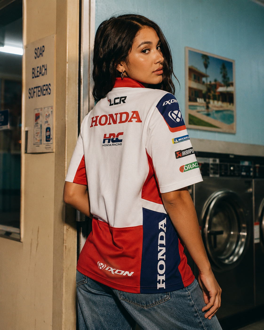 Polo réplique de l’équipe de course LCR Honda 2026 IXON 